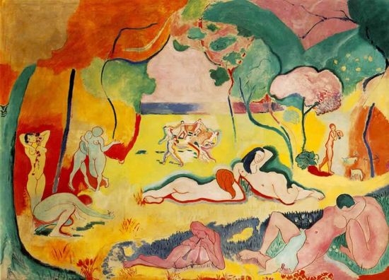 La joie de vivre (La alegría de vivir). Matisse, 1906