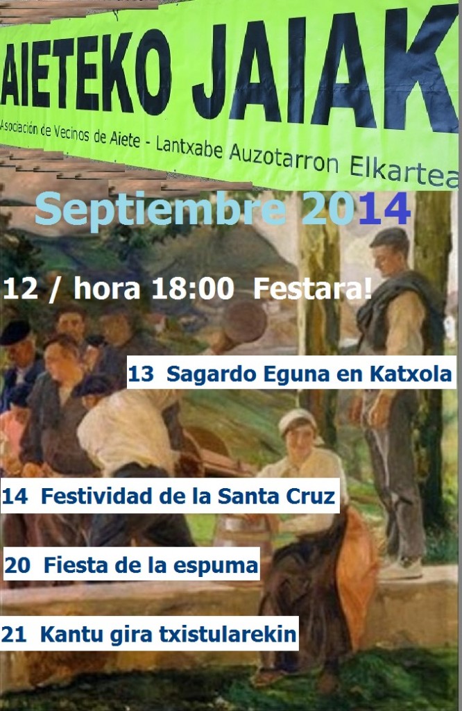 0 CARTEL DE FIESTAS