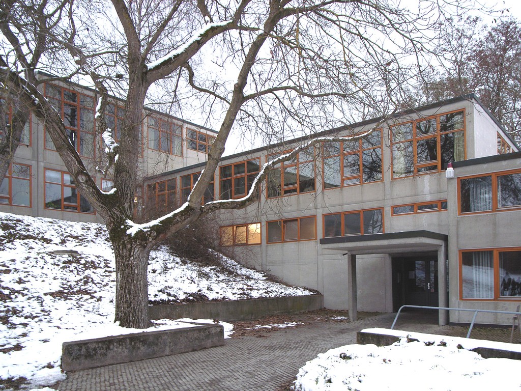 1 Edificio de la HfG de Ulm diseñado por Max Bill y terminado en 1955.